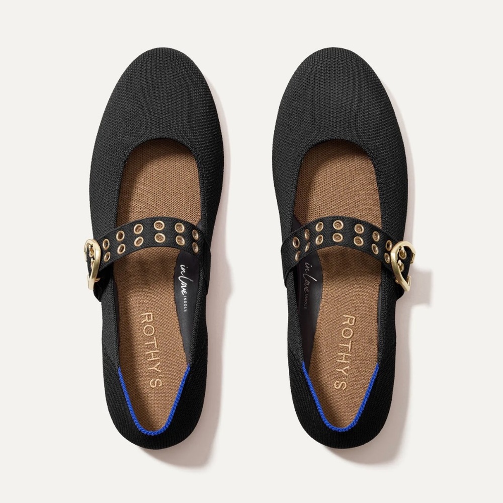 Rothy's Black Mary Jane Flats - Picture 3 of 5